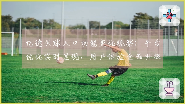 亿德买球入口功能变化观察：平台优化实时呈现，用户体验全面升级